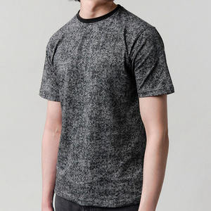 Camisetas de Algodón Estilo Vintage para Hombre, Lavado Ácido, Ropa Casual Urbana, Manga Corta, Cuello Redondo, Fabricante, Proveedor de Marca Privada - Product Image 2