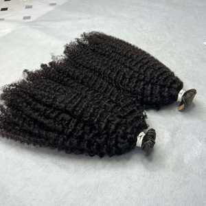 Pelucas de Cabello Humano Vietnamita 100% Rizado Kinky, Doble Trama, Súper Doble Trama, de Cloudy Hair Collection para Mujer, Envío a Todo el Mundo - Product Image 4