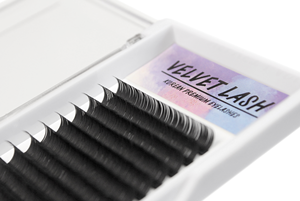 Forever J gros fabriqué corée PBT fibre cils 0.10mm D + Curl 5-20mm classique mat Faux vison LD Curl longue durée cils fournitures - Product Image 6