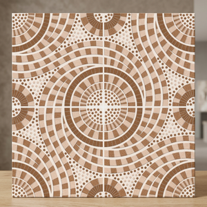 Dubai Market Arabic Design Porcelain Heavy Duty Driveway 40x40CM Floor Tiles 12MM Thick Outdoor Tiles for Parking - Product Image 4