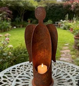 Simple iron Plant Stakes With Copper Tags For Herb Labeling Garden Use - Product Image 2