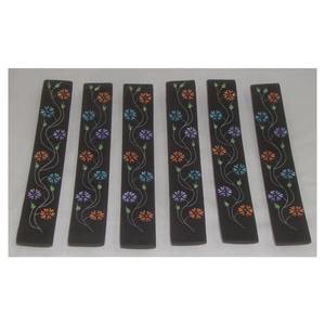 Soporte de palo de incienso de Color negro de esteatita Natural hecho a mano único y antiguo para uso de fragancia de hoteles y restaurantes - Product Image 3