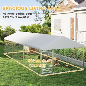 "Large Metal Foldable Pet Cage for <b>Small</b> Animals (XL Size Modern Design for Breeding and Indoor/Outdoor Use)" - Product Image 6