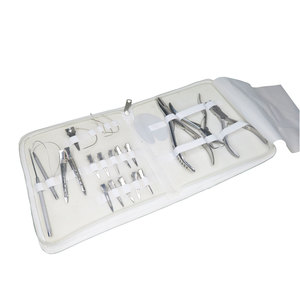 Outils professionnels pour extensions capillaires en acier inoxydable de qualité chirurgicale : Pince à 2 trous, Ouvre-perles, Ciseaux, Pinces à cheveux, Boucles pour cheveux - Product Image 2