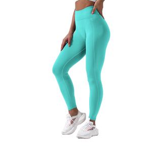 Leggings de yoga en nylon sans couture à taille haute pour femmes, emballage premium - Product Image 5