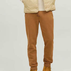 Pantalones Deportivos de Pana para Hombre, 100% Algodón Lavado, Transpirables, Casuales, para Exteriores, con Cierre de Cordón, Diseño de Logotipo Personalizado, OEM - Product Image 5