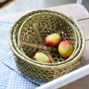 Woven Bamboo <b>Basket</b> Designed With Lightweight Structure Suitable For Storage <b>Display</b> And Decorative Purposes - Product Image 5