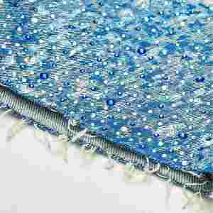 Pantalones Cortos Casuales Transpirables para Hombre, de Talla Grande, con Logotipo Personalizado, Pedrería, Bajo Deshilachado, de Alta Calidad OEM, de Tejido Pesado y Corto - Product Image 4