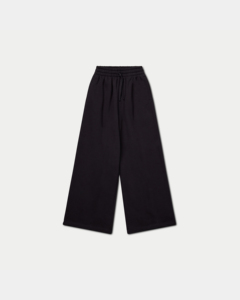 Pantalon de jogging élégant pour femme en coton personnalisé, coupe oversize streetwear ample, uni - Product Image 5