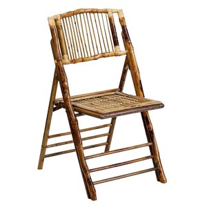 Wholesale Bamboo Folding <b>Chair</b> Natural Finish Lightweight Portable Seat for Indoor Outdoor Garden Event Furniture OEM ODM - Product Image 2