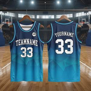 Maillot de basketball sans manches pour homme 2026, respirant, séchage rapide, brodé, uniforme d'équipe personnalisé, Spandex/Polyester, OEM - Product Image 3