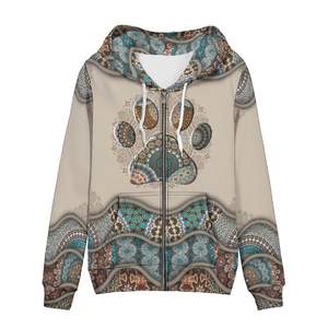 Ropa de mujer, sudadera con capucha con estampado floral de invierno, talla americana, sudadera con capucha para mujer, ropa de calle, sudadera con capucha de moda para mujer - Product Image 1