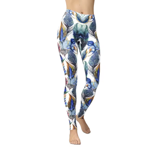 New Arrival Women's High Waist Stretch Moisture Wicking <b>Gym</b> Yoga Running Fitness Activewear Leggings - Product Image 6