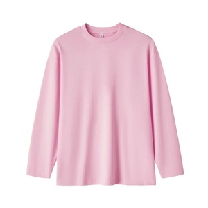 High Quality Full Sleeve T Shirt for Men 100% Cotton Plain Wholesale Premium Cotton <b>Long</b> Sleeve Shirt Custom Logo - Product Image 6