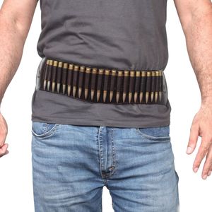 Holster vertical en peau de mouton avec double sangle et boucle en acier de 4,5 cm de largeur pour une stabilité accrue - Product Image 2