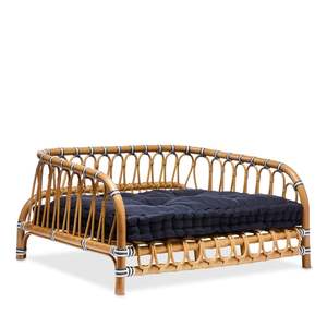 Cama para Mascotas de Ratán Natural, Tejida a Mano, Estilo Sofá, Cama para Perros y Gatos, Proveedor Mayorista de Muebles Sostenibles para Hoteles, Venta al por Mayor B2B - Product Image 1