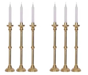 Candelabro decorativo de metal moderno, adecuado para el hogar, la oficina y eventos. - Product Image 6
