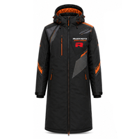 Vestes longues décontractées à capuche pour hommes, en textile, pour la saison froide, durables, chaudes, écologiques, respirantes, vêtements d'hiver, vente en gros