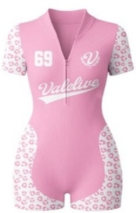 Ensemble de vêtements de sport 3 pièces pour femmes - Vêtements de sport respirants et à séchage rapide en polyester/coton toile pour l'été - Product Image 2