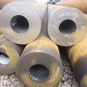 ASTM A106 API 5L tekanan tinggi kekuatan Ms Steel ERW Hot Rolled baja karbon rendah pipa bulat