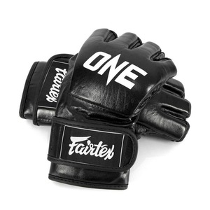 Guantes de Boxeo MMA con Cierre de Gancho y Bucle Personalizados OEM, Hechos a Medida, de Cuero Vacuno Genuino, para Entrenamiento de Artes Marciales al Aire Libre - Product Image 3