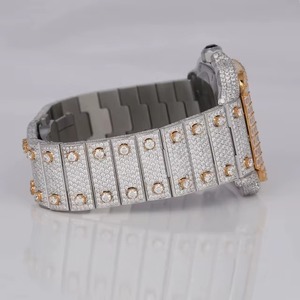 Reloj Rectangular de Lujo para Mujer, de Acero Inoxidable, con Cristal de Zafiro, Movimiento de Cuarzo Analógico, Cierre de Mariposa, 30 mm - Product Image 5