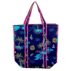 Handmade Boho Floral Quilted Cotton Tote <b>Bag</b> Eco-Friendly Sustainable Design Daily Handle Reusable Logo <b>Gifts</b> - Product Image 4