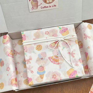 Papel de Seda con Logotipo Personalizado al por Mayor, Papel de Embalaje de Marca con Logotipo Impreso para Empresas - Product Image 3