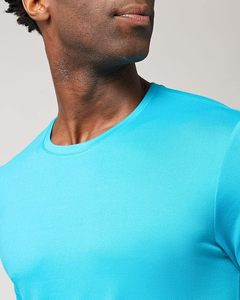 T-shirt tendance pour homme en coton premium, toucher doux, tissu tricoté respirant, haut décontracté et mode, streetwear d'été, vêtements en gros - Product Image 6