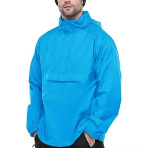 Streetwear Hooded Zipper <b>Rain</b> <b>Jacket</b> Outdoor Waterproof Windbreaker Breathable Quick Dry Unisex Lightweight Sportswear - Product Image 4