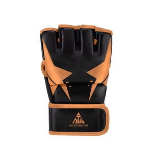 Gants de MMA en cuir personnalisés avec logo, haute qualité, service OEM, respirants, légers, durables, écologiques, vente chaude - Product Image 2