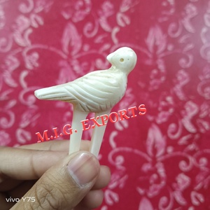 Buffalo Natural Bone Hair <b>Pin</b> or Stick Morden and new style Bird style bone hair <b>pin</b> 2026 year very beautiful and first class. - Product Image 4