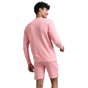 Nouvel ensemble décontracté homme 2026 : T-shirt col rond et short – Tenue d'été élégante, respirante et légère en molleton 100 % coton pour hommes - Product Image 5