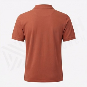 Vente en gros de polos pour hommes sur mesure avec logo imprimé, nouveau design, couleur unie, tissu tricoté, fabriqué au Pakistan - Product Image 2