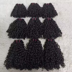 Extensiones de Cabello Texturizado Liso Rizado, Acabado Voluminoso, Sin Enredos, Lote al por Mayor, Natural, Ligero, Ecológico, a Granel - Product Image 1