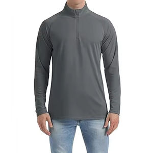 Conjunto Deportivo de Entrenamiento de Secado Rápido, Estampado, Ecológico, Elástico en Cuatro Direcciones, con Logotipo Personalizado, Chándal con Media Cremallera para Correr y Trotar, Venta al Por Mayor - Product Image 1