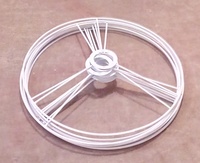 Abat-jour plissé en soie avec anneau supérieur, finition moderne de luxe, revêtement poudré, tissu imprimé sur mesure, lampe de 25 cm de diamètre