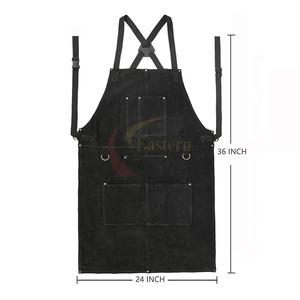 Guantes y Delantales de Soldadura Unisex de Cuero Vacuno Resistente, Ropa de Seguridad para Hombres y Mujeres para Construcción Industrial y Barbacoa - Product Image 5