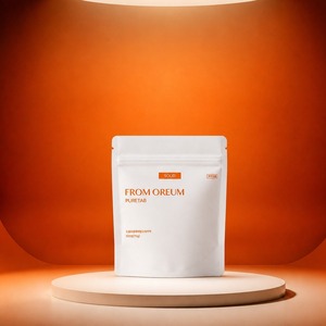 [FROM OREUM] Dentifrice aromatisé à la mandarine de Jeju, comprimés de soin buccal aux agrumes, pochette de recharge pour une utilisation compacte en voyage - Product Image 3