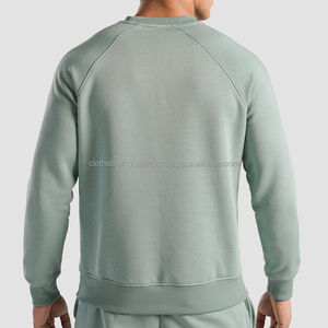 Chándal personalizado de alta calidad para hombre, ligero, de algodón y poliéster, con sudadera y pantalones deportivos, conjunto de dos piezas para hombre. - Product Image 3
