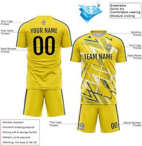 Maillot de football personnalisé de haute qualité pour hommes, uniforme de football imprimé sur mesure, fournisseur de maillots de football - Product Image 2