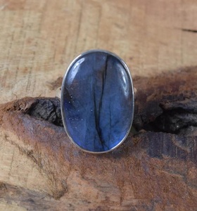 Natural <b>Labradorite</b> Gemstone <b>Ring</b> 925 Sterling Silver Handmade Elegant Jewelry Gift for Her - Product Image 2