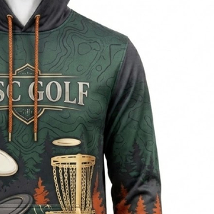 Sweat à capuche de golf sur disque de haute qualité, personnalisé, OEM/ODM, prix d'usine, respirant, doux, confortable, vêtements de sport d'extérieur - Product Image 5