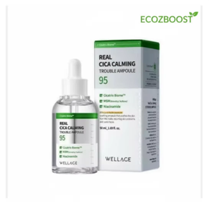 [Wellage] Real Cica Calming 95 Anti-Aging <b>Face</b> Serum 50ml - Product Image 3