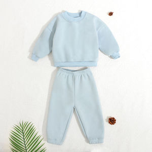 Custom OEM Cotton Teens Boy Tracksuit Kids <b>Set</b> Sweat Shirt And Pant <b>Set</b> 2pcs Baby Tracksuits Matching Kids Clothing Sweat Suit - Product Image 6