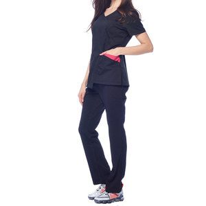 Medical <b>Scrub</b> Suits Wholesale High Quality Customizable Nurse Doctor Uniforms <b>Plus</b> <b>Size</b> Women <b>Scrubs</b> Worsted Fabric OEM Service - Product Image 3