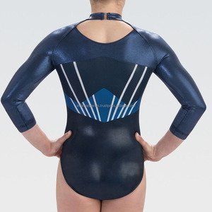 New Arrival High Quality Rhinestone Dancing Set Wholesale Children's Spandex <b>Rhythmic</b> <b>Gymnastic</b> <b>Leotards</b> Elegant Comfortable - Product Image 2