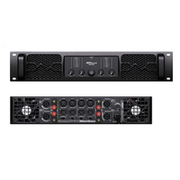 Amplificateur de puissance analogique professionnel AUWAY GMX4800 800W 2u Classe H 4 canaux en métal