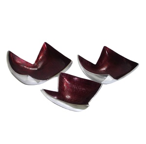 Vantage Plateau de service en émail de qualité supérieure avec poignée Plateaux en granit marbré Haute qualité Nouveau design Plateaux fantaisie de qualité alimentaire - Product Image 2