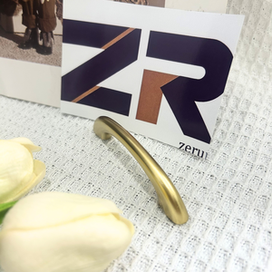 ZERUN Aluminum Cabinet Handle Concealed Edge Pull Decorative Furniture Hardware for Kitchen Cabinet <strong>Doors</strong> - Product Image 3